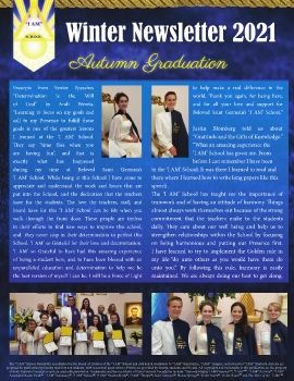 I AM School Winter Newsletter 2021