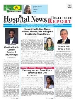 SOUTH FLORIDA HOSPITAL NEWS OCT 2021 ISSUE