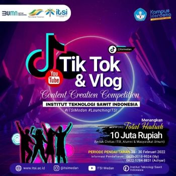 TIK TOK DAN VLOG COMPETITION ITSI 2022