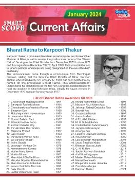 24 January 2024 Current affairs