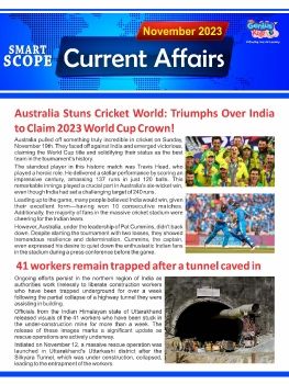 22 November 2023 Current affairs