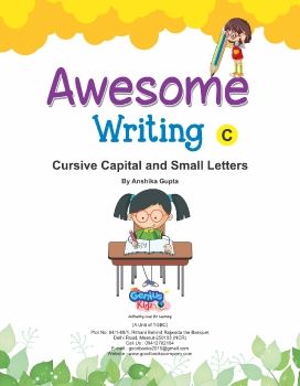 Genius Kidz Awesome Writing Cursive Capital and Small Letters