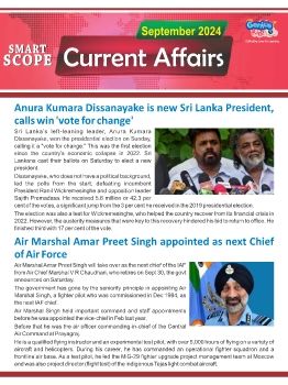 22 Sep 2024 Current affairs