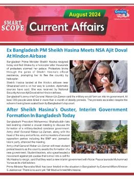 06 August 2024 Current affairs