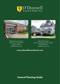 O'Donnell Funeral Homes PA