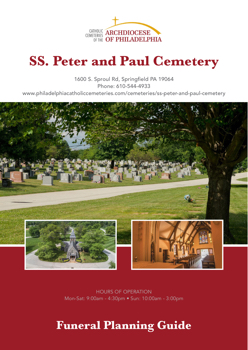 SS Peter and Paul Cemetery Funeral Guide