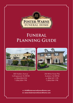 Foster Warne Funeral Planning Guide