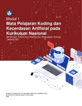 Modul 1 SD_Mata Pelajaran Koding dan Kecerdasan Artifisial pada Kurikulum Nasional