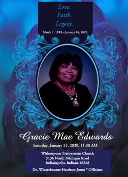 Obituary for Gracie Mae Edwards