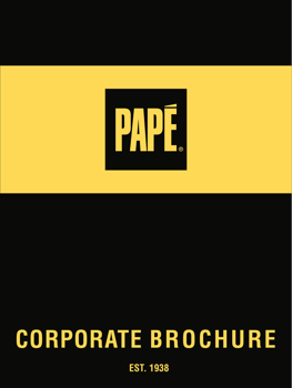 Pape-Corporate Brochure-Final