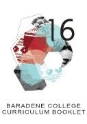 Curriculum Booklet 2016