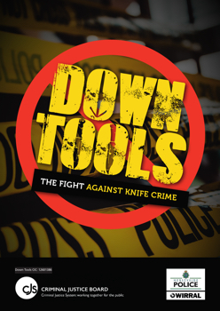 DOWN TOOLS A5 Booklet WIRRAL / Mersyside Police