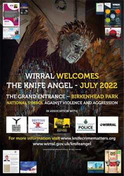 Wirral - Knife Angel A1 Poster AD