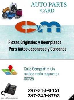 Caguas Auto parts 