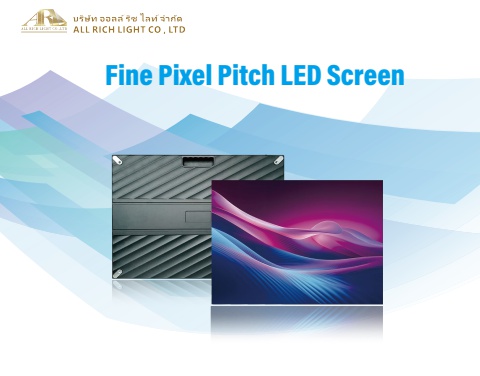 Fine Pixel Pitch LED Screen