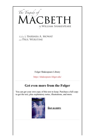 macbeth_PDF_FolgerShakespeare
