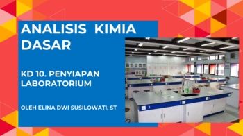 KD 10 PENYIAPAN LABORATORIUM