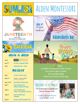 Summer 2025 newsletter flip
