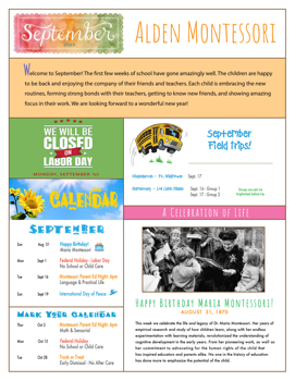 September 2025 newsletter flip