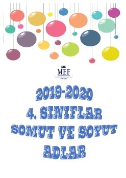 somut ve soyut isimler