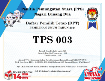 TPS 3 LUNANG DUA