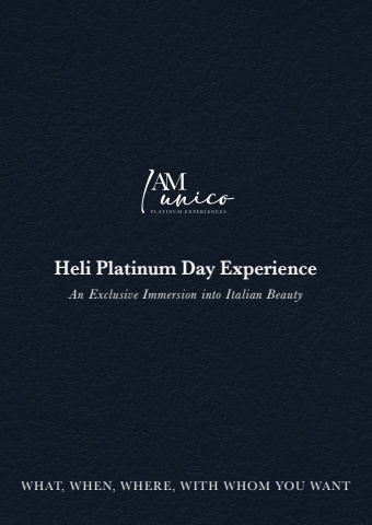 I AM Unico - Heli Platinum Day Experiences