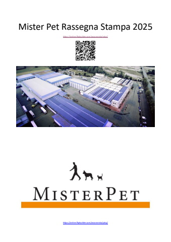 mister pet articoli e testate 2025