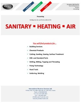 BPT Sanitary-Heating-Air Catalog