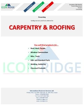 Icon Ridge Carpentry and Roofing Catalog