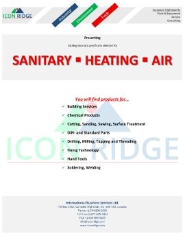 Icon Ridge Sanitary-Heating-Air Catalog