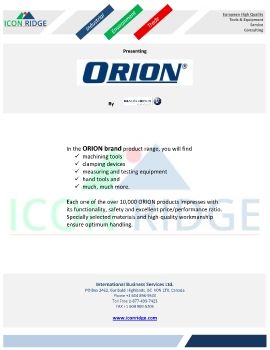 Icon Ridge Presents ORION