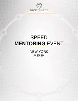 DTCI NY SPEED MENTORING EVENT Photos