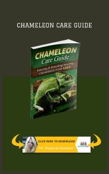 PDF E-BOOK Download - Chameleon Care Guide by Robert Jones