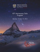 NJC 60th Gala Program