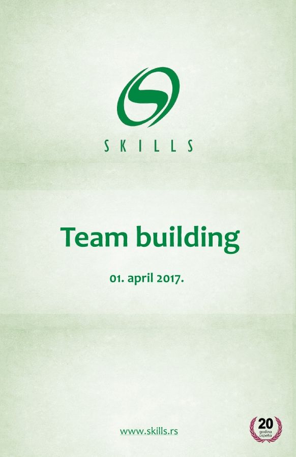 CRH Team building Beograd 01.04.2017.