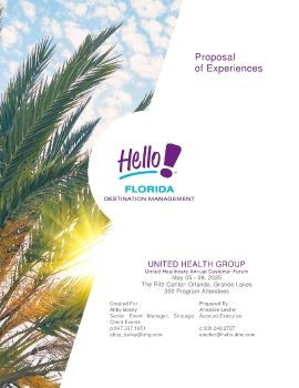 Hello Proposal - United Healthcare Annual Customer Forum_Neat