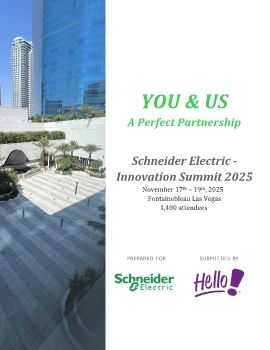 HLV 1 of 2 - Creative Services Proposal - Schneider Electric - Innovation Summit 2025