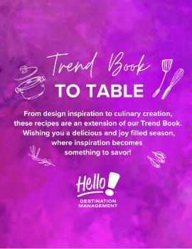Trend Book Recipes Digital Version