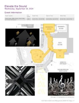 Proposal by Hello! Destination Management - Elevate the Sound