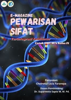 Bahan ajar e-magazine Terintegrasi Keislaman 