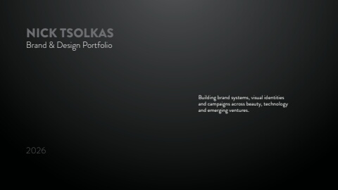 nick tsolkas* - brand design portfolio 2026