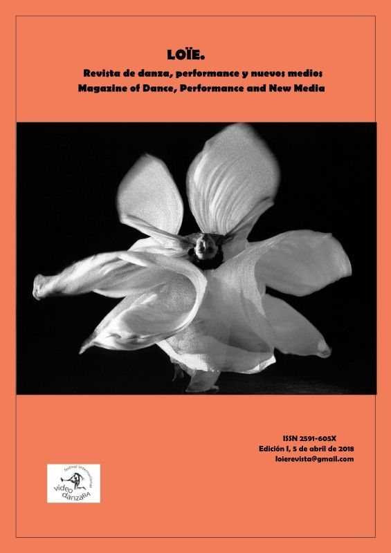 LOÏE. REVISTA DE DANZA PERFORMANCE Y NUEVOS MEDIOS. N°1.