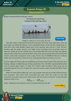 Sampul Buku Modul Pembelajaran Fisika Kontekstual Hijau Geometri (A4)