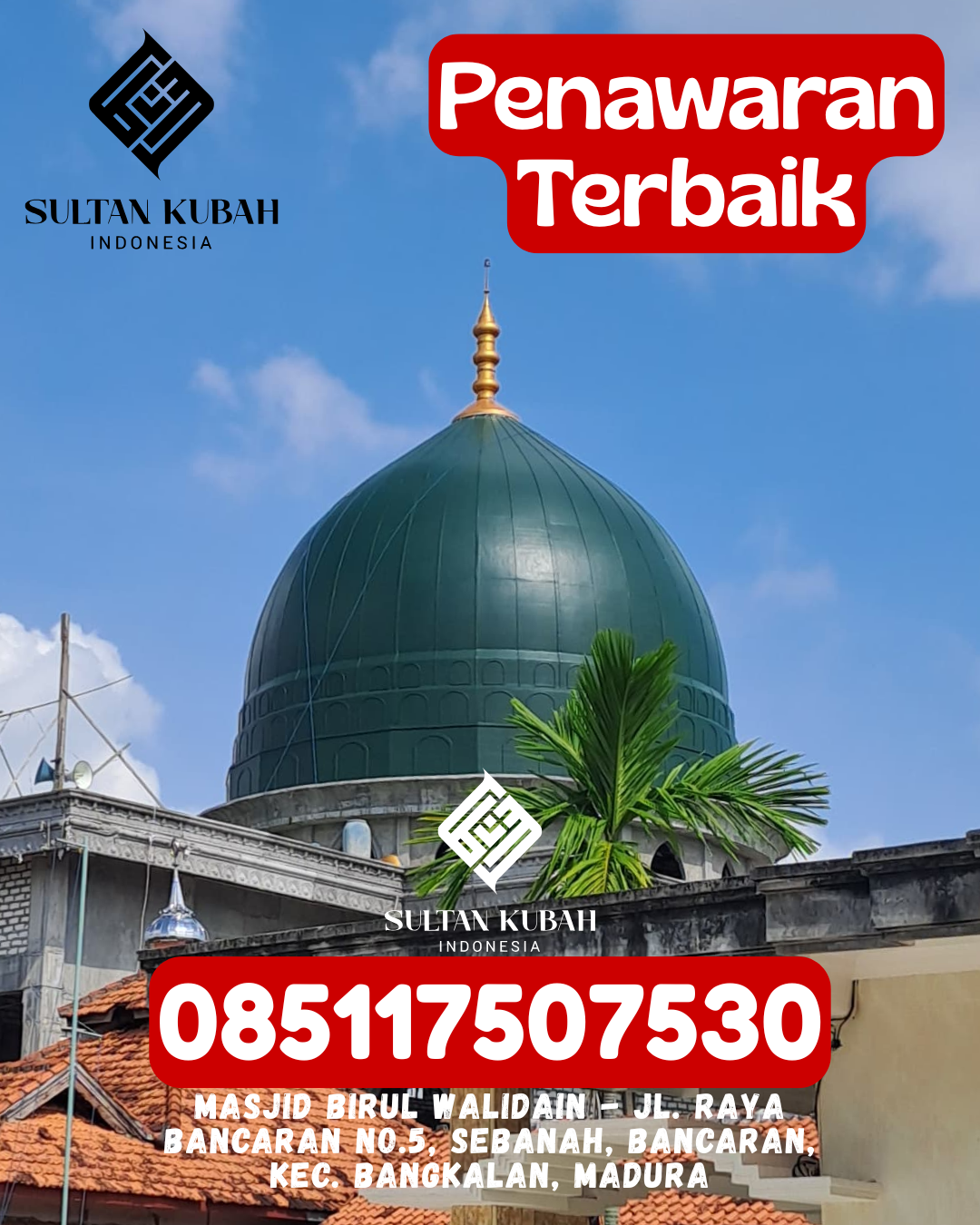Penjual Kubah GRC Masjid Konsultasi Desain Kualitas dan Garansi 085117507530 Kembang Tanjong – Kab Pidie