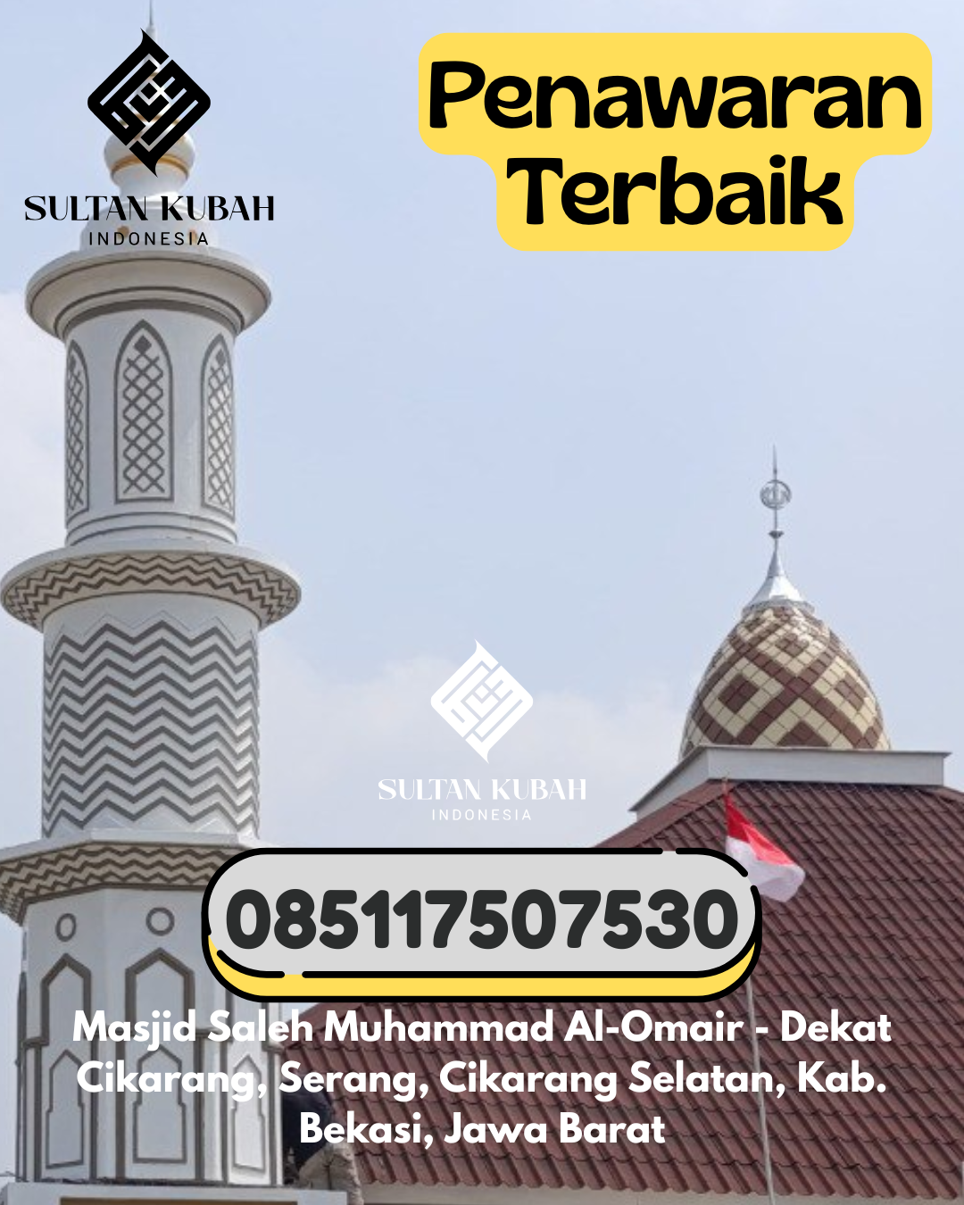 Kubah Masjid Galvalum Harga Kompetitif Garansi 085117507530 Batang Kapas – Kabupaten Pesisir Selatan