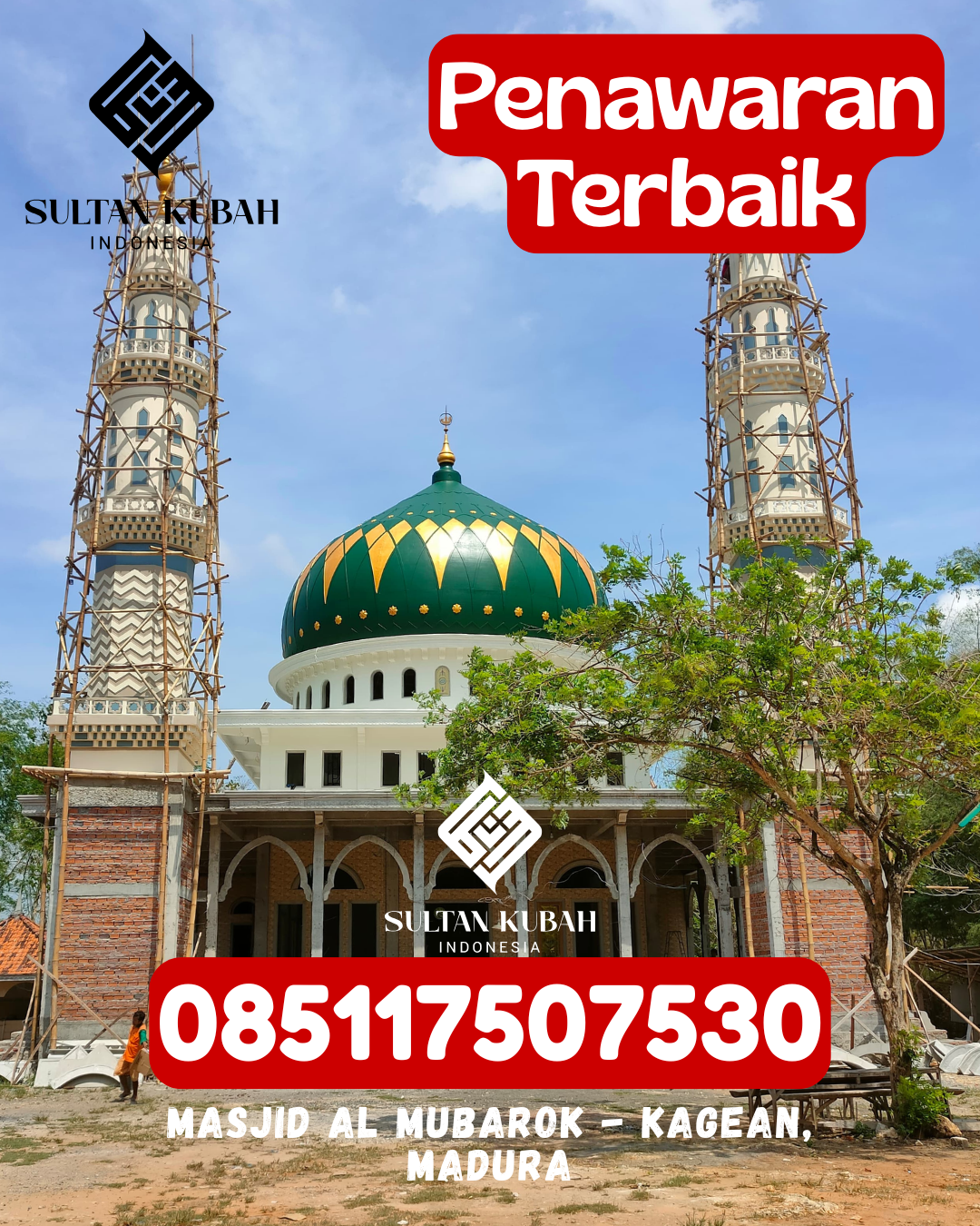 Penjual Kubah Masjid GRC Garansi Resmi dan Kualitas Bagus 085117507530 Grong-grong – Kab Pidie