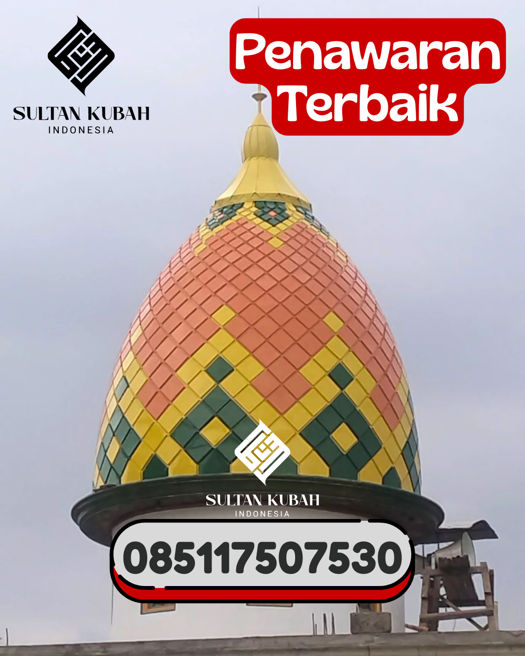 Penjual Kubah Masjid Galvalum Garansi 5 Tahun 085117507530 Andir – Kota Bandung