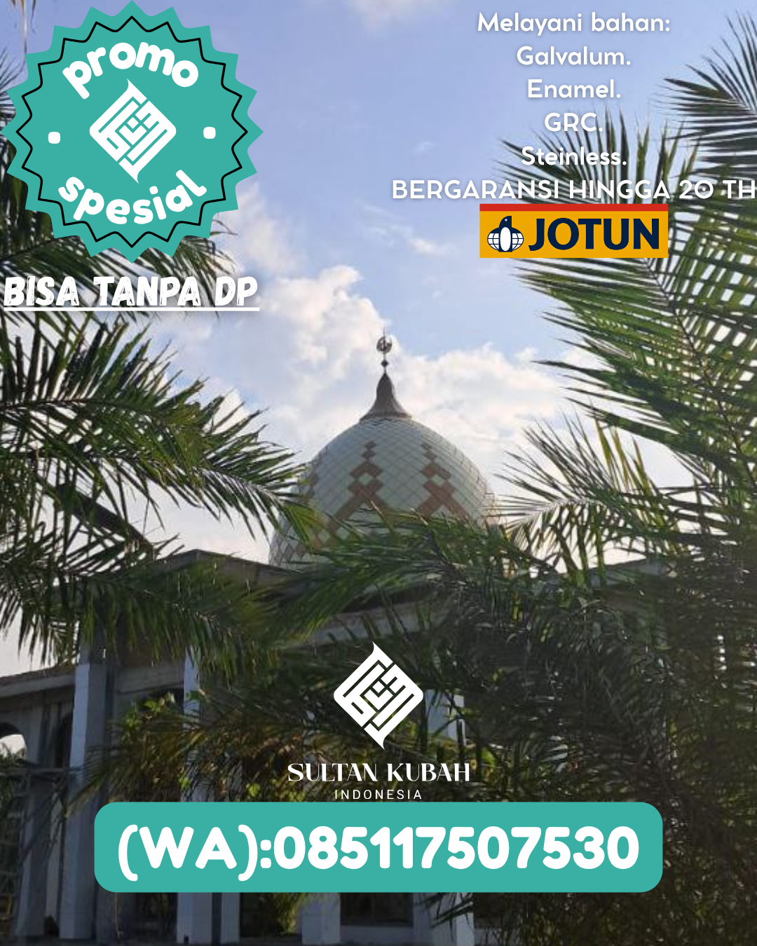 PUSAT KUBAH MASJID BERKUALITAS DI KEC Bangli Kota, KAB Bangli (WA: 085117507530)