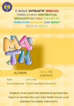 E-Modul Interaktif Berbasis Pembelajaran Kontekstual 