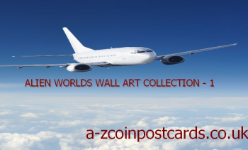ALIEN WORLDS WALL ART COLLECTION - 1 